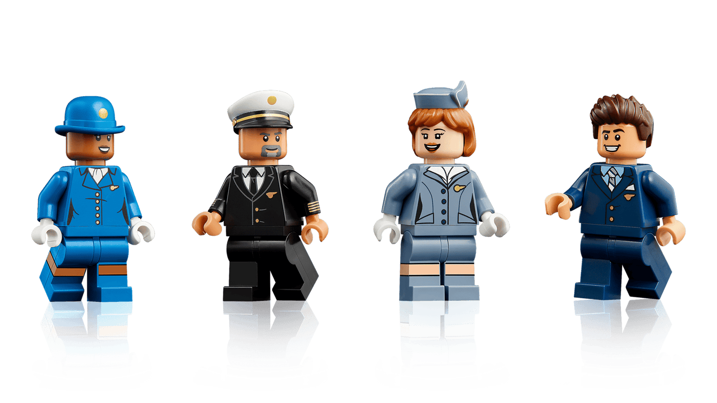11378 ESCLUSIVA LEGO ICONS - Aereo di linea Douglas™ DC-3™ PAN AM®