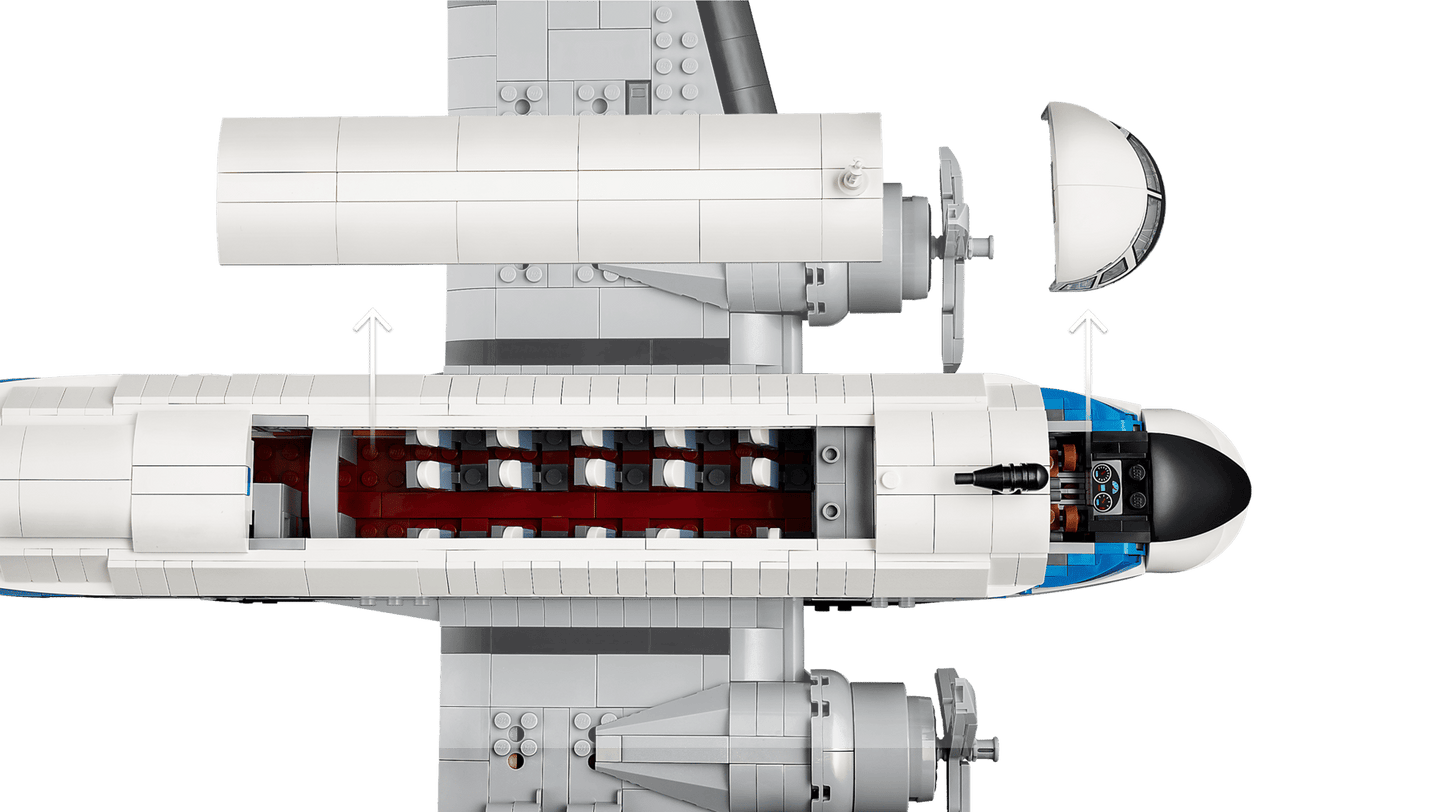 11378 ESCLUSIVA LEGO ICONS - Aereo di linea Douglas™ DC-3™ PAN AM®
