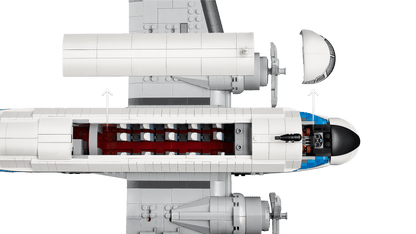 11378 ESCLUSIVA LEGO ICONS - Aereo di linea Douglas™ DC-3™ PAN AM®