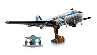 11378 ESCLUSIVA LEGO ICONS - Aereo di linea Douglas™ DC-3™ PAN AM®