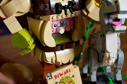 DISPONIBILE DA AGOSTO 2026 - 72423 LEGO Shrek - Shrek, Ciuchino e Gatto con gli Stivali