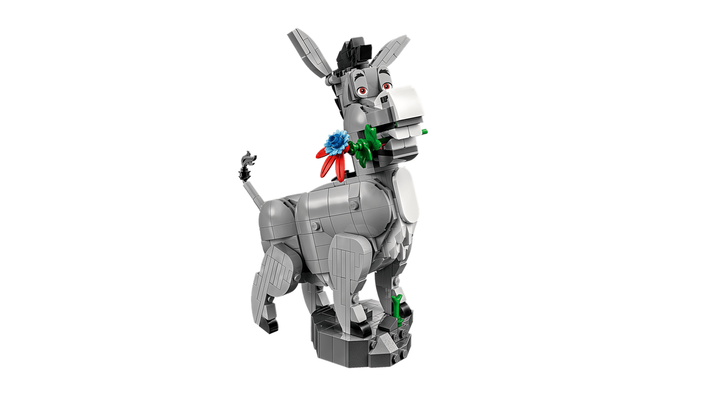 DISPONIBILE DA AGOSTO 2026 - 72423 LEGO Shrek - Shrek, Ciuchino e Gatto con gli Stivali