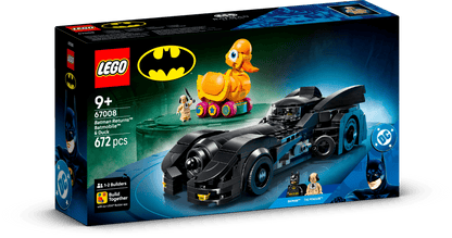 DISPONIBILE DA GENNAIO 2027 - 67008 LEGO DC Super Heroes - Batman Returns™ Batmobile™ e Papera