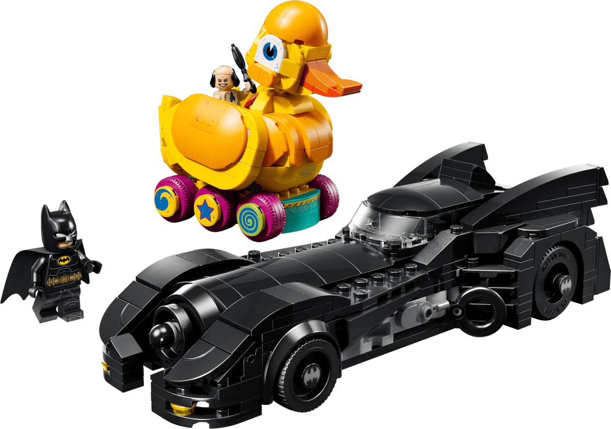 DISPONIBILE DA GENNAIO 2027 - 67008 LEGO DC Super Heroes - Batman Returns™ Batmobile™ e Papera