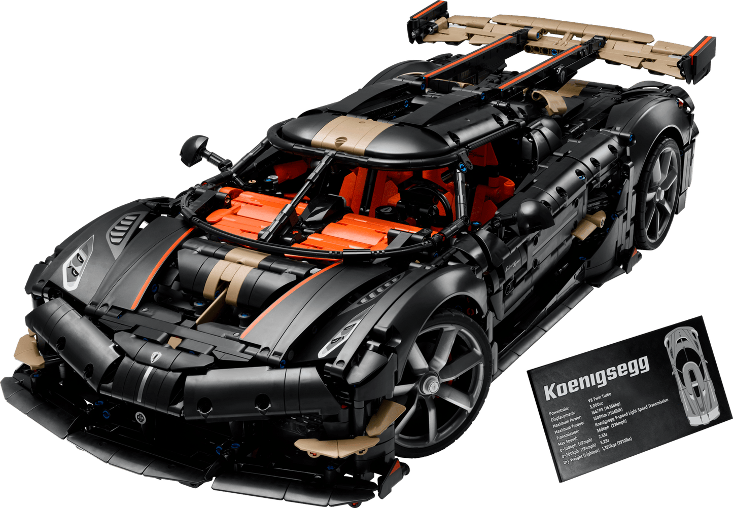 DISPONIBILE DA SETTEMBRE 2026 - 42232 LEGO Technic - Hypercar Koenigsegg Sadair's Spear