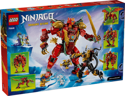 DISPONIBILE DA GIUGNO 2026 - 71868 LEGO Ninjago - Mech drago mutaforma di Wyldfyre