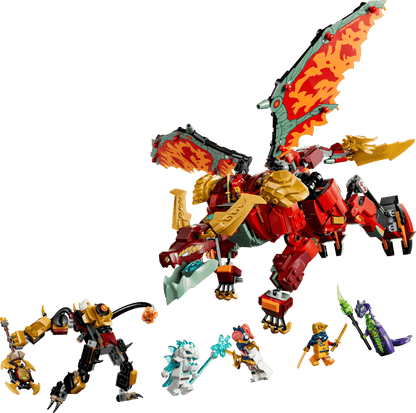DISPONIBILE DA GIUGNO 2026 - 71868 LEGO Ninjago - Mech drago mutaforma di Wyldfyre