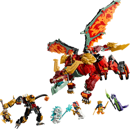 71868 LEGO Ninjago - Mech drago mutaforma di Wyldfyre
