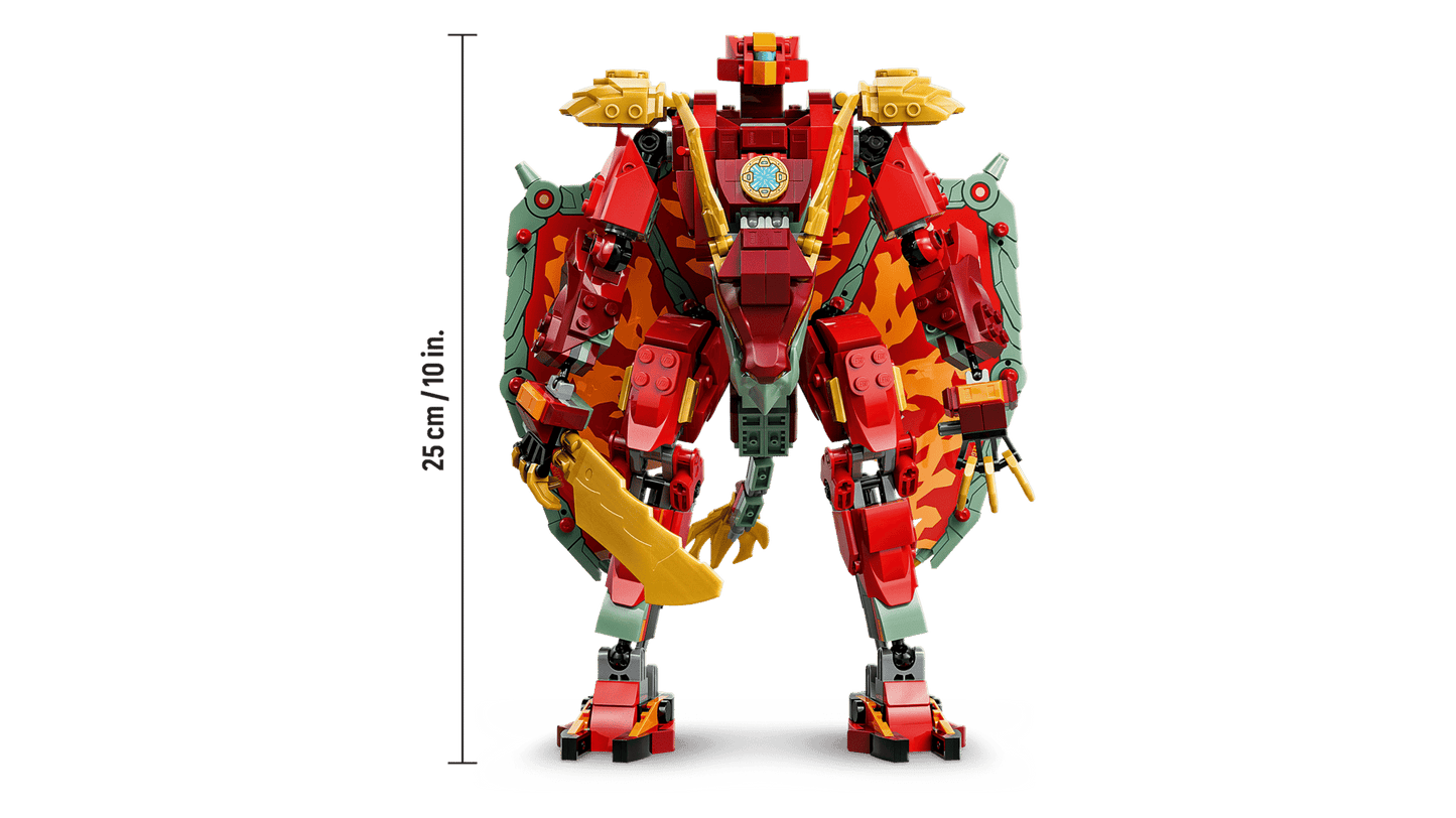 DISPONIBILE DA GIUGNO 2026 - 71868 LEGO Ninjago - Mech drago mutaforma di Wyldfyre