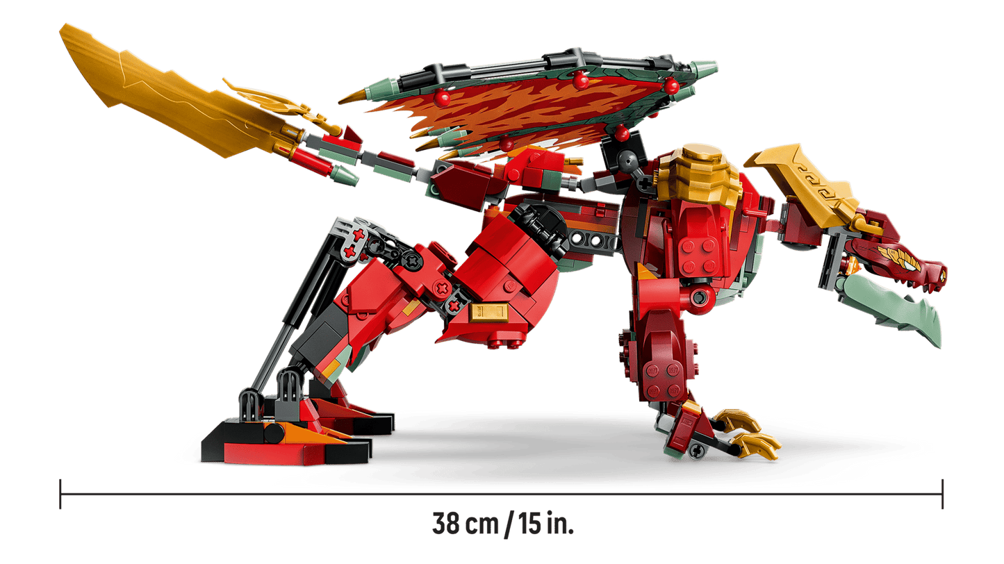 DISPONIBILE DA GIUGNO 2026 - 71868 LEGO Ninjago - Mech drago mutaforma di Wyldfyre