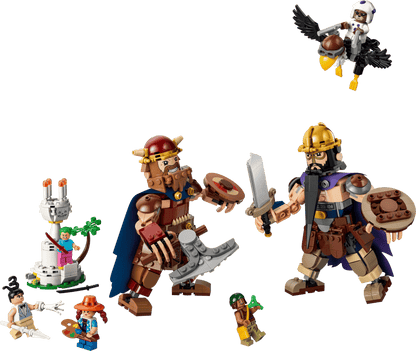 DISPONIBILE DA AGOSTO 2026 - 75644 LEGO One Piece - Dori contro Brogi – Giganti di Little Garden