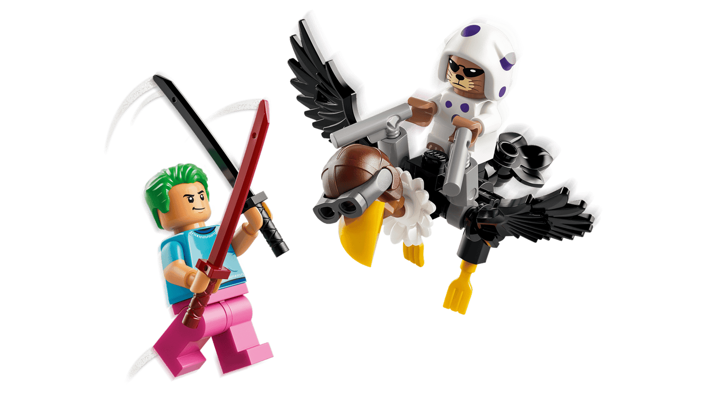DISPONIBILE DA AGOSTO 2026 - 75644 LEGO One Piece - Dori contro Brogi – Giganti di Little Garden
