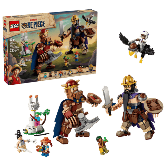 DISPONIBILE DA AGOSTO 2026 - 75644 LEGO One Piece - Dori contro Brogi – Giganti di Little Garden
