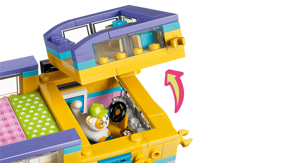 DISPOINIBILE DA GENNAIO 2027 - 42718 LEGO - Friends - Party Bus dell’Amicizia