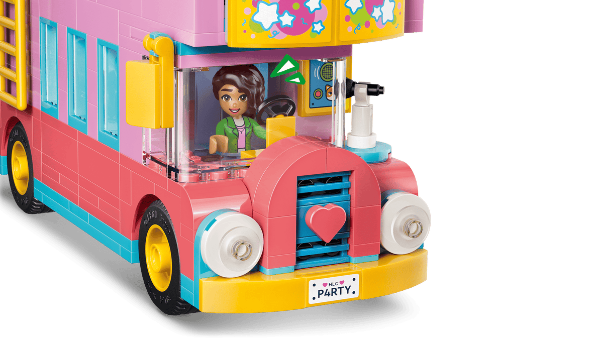 DISPOINIBILE DA GENNAIO 2027 - 42718 LEGO - Friends - Party Bus dell’Amicizia