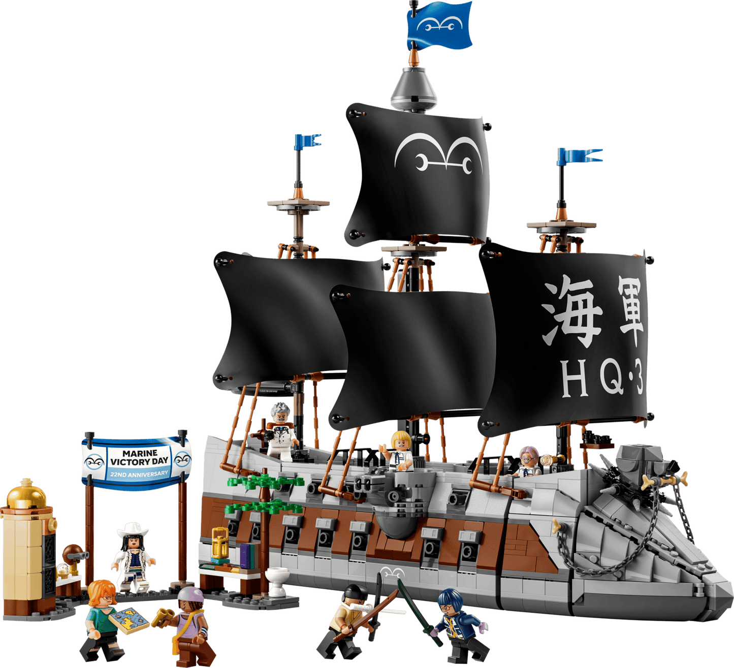 DISPONIBILE DA AGOSTO 2026 - 75646 LEGO One Piece - La nave da guerra di Garp