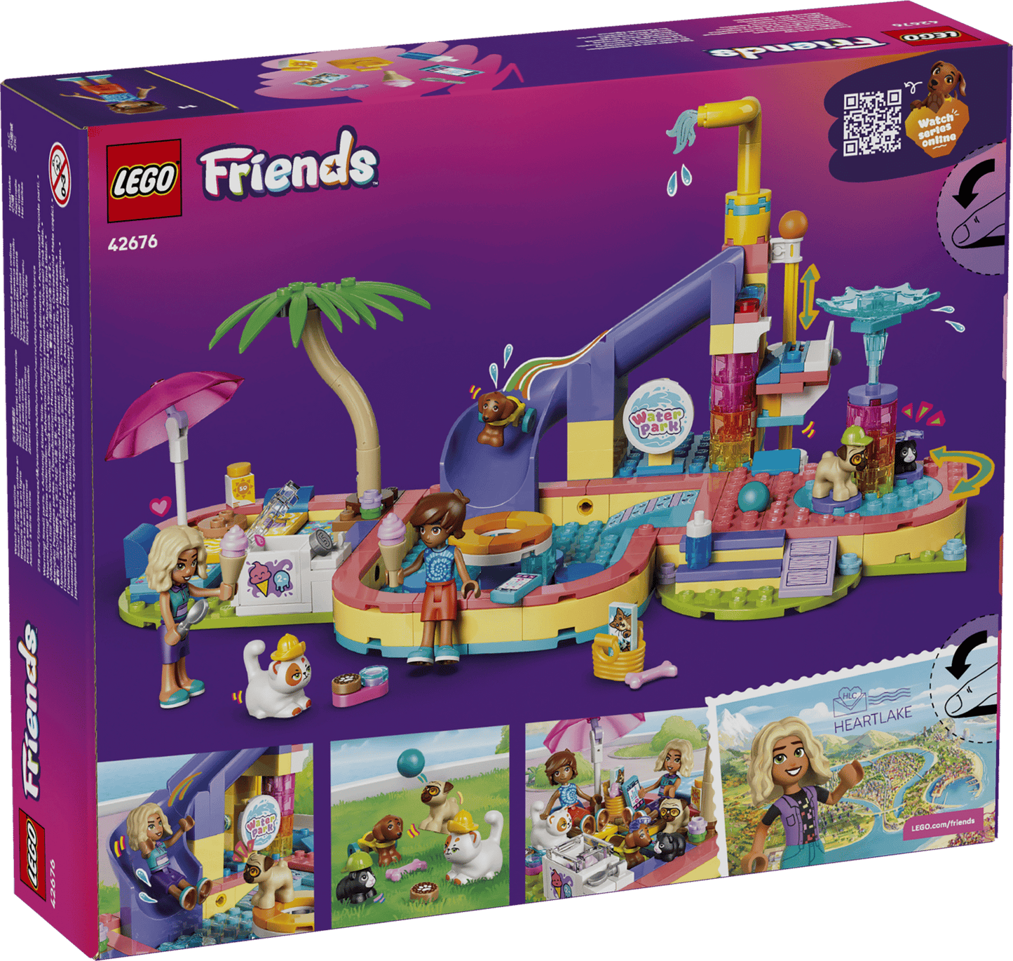 DISPONIBILE DA GIUGNO 2026 - 42676 LEGO - Friends - Divertente giornata al parco acquatico