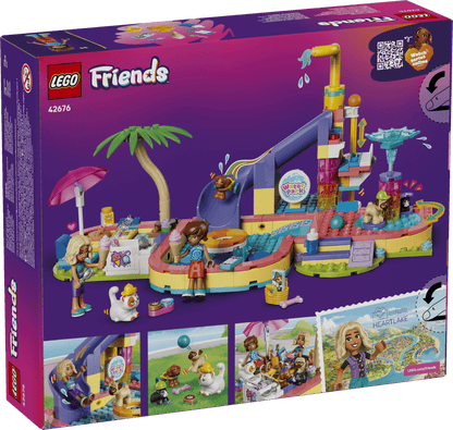 DISPONIBILE DA GIUGNO 2026 - 42676 LEGO - Friends - Divertente giornata al parco acquatico