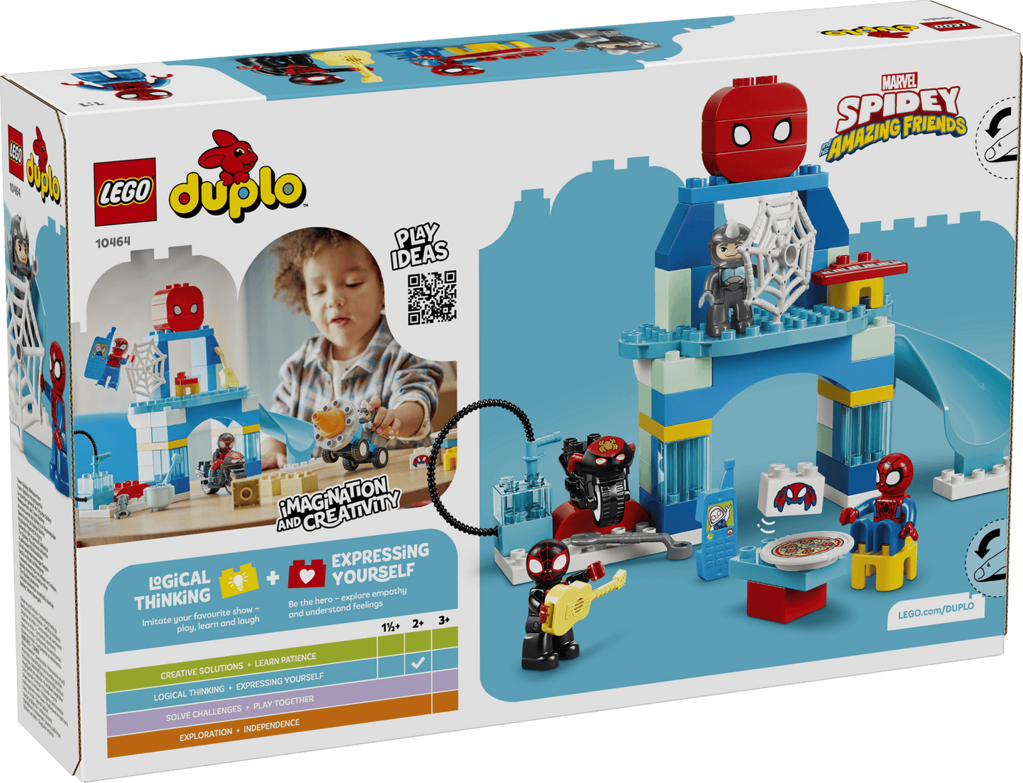 10464 Duplo - Webquarters del Team Spidey