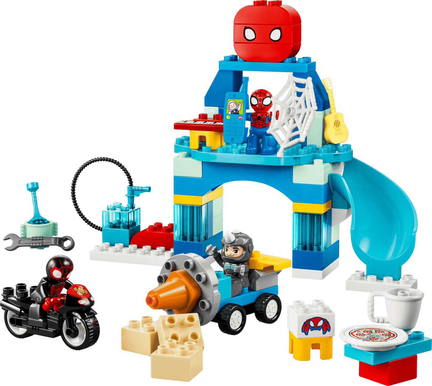 10464 Duplo - Webquarters del Team Spidey