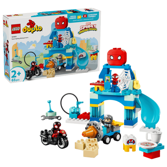 DISPONIBILE DA GIUGNO 2026 - 10464 Duplo - Webquarters del Team Spidey