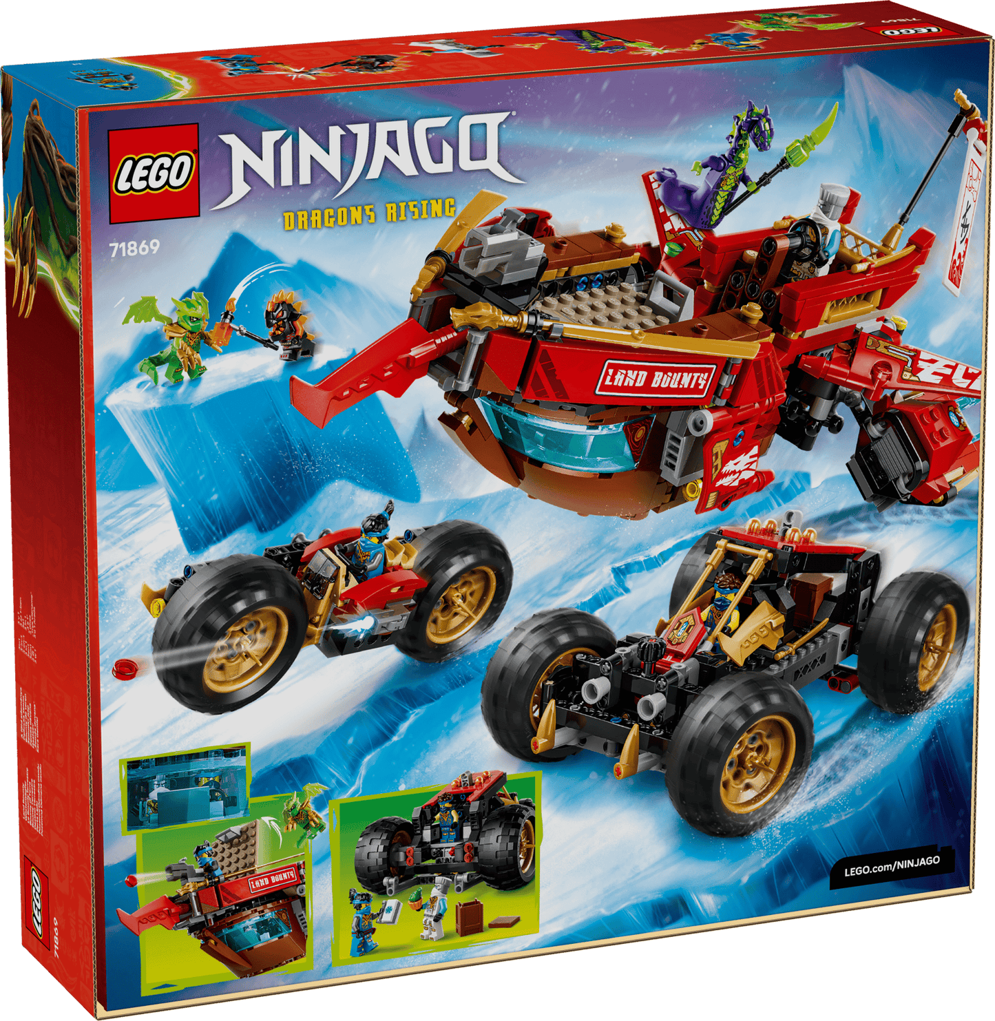 DISPONIBILE DA GIUGNO 2026 - 71869 LEGO Ninjago - Bounty di Terra