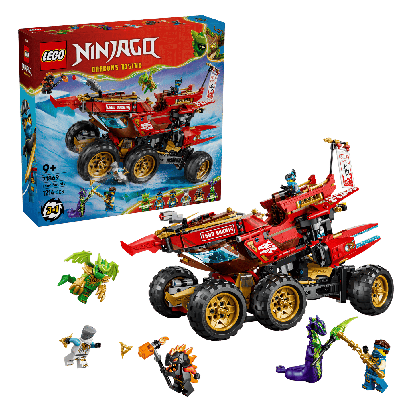 DISPONIBILE DA GIUGNO 2026 - 71869 LEGO Ninjago - Bounty di Terra
