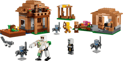 DISPONIBILE DA GIUGNO 2026 - 21596 LEGO Minecraft - Attacco al villaggio dell’Evocatore