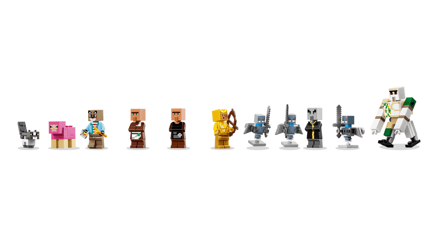 DISPONIBILE DA GIUGNO 2026 - 21596 LEGO Minecraft - Attacco al villaggio dell’Evocatore