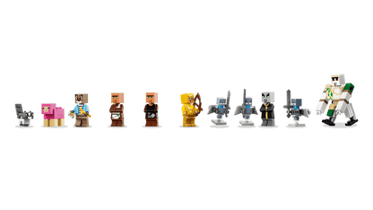 DISPONIBILE DA GIUGNO 2026 - 21596 LEGO Minecraft - Attacco al villaggio dell’Evocatore