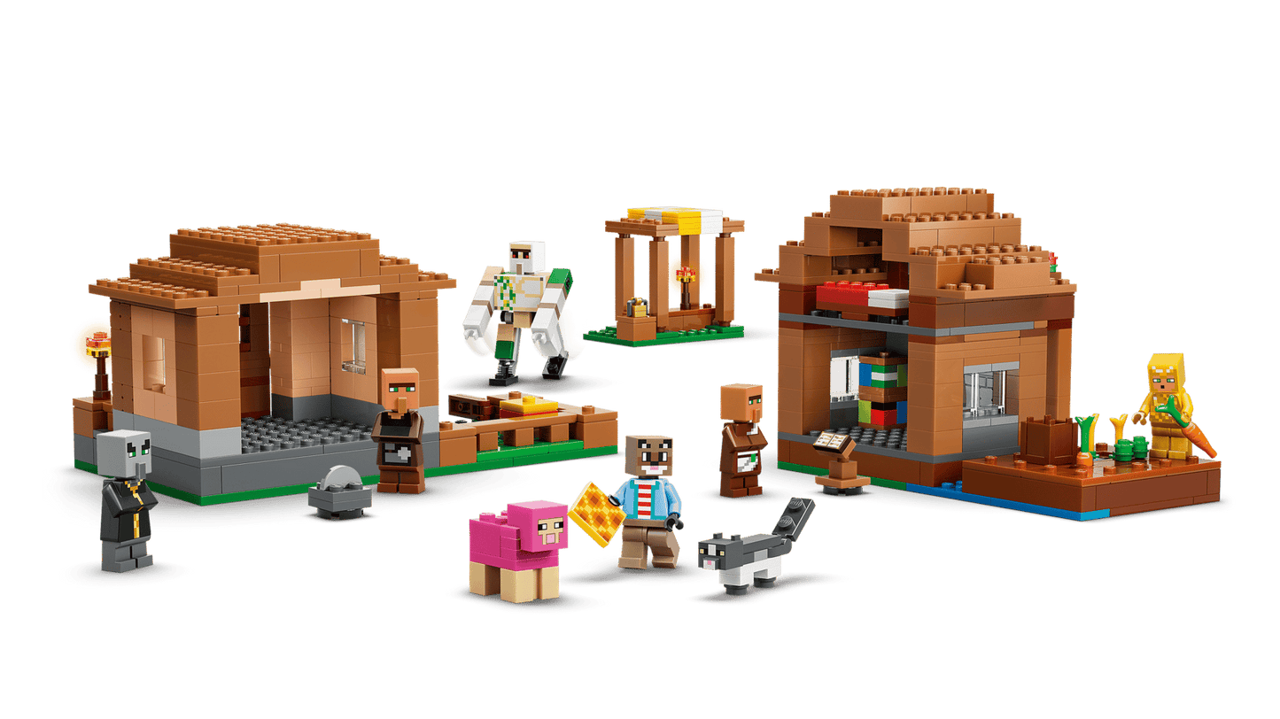 DISPONIBILE DA GIUGNO 2026 - 21596 LEGO Minecraft - Attacco al villaggio dell’Evocatore