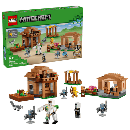 DISPONIBILE DA GIUGNO 2026 - 21596 LEGO Minecraft - Attacco al villaggio dell’Evocatore