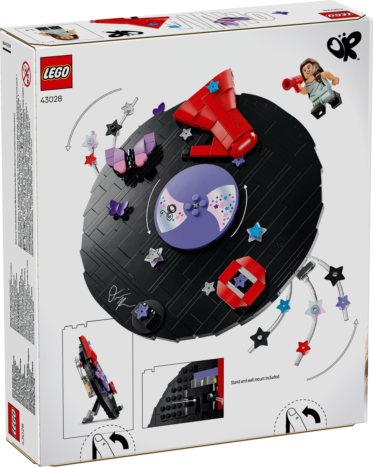 DISPONIBILE DA AGOSTO 2026 - 43028 LEGO Editions - Vinile di Olivia Rodrigo