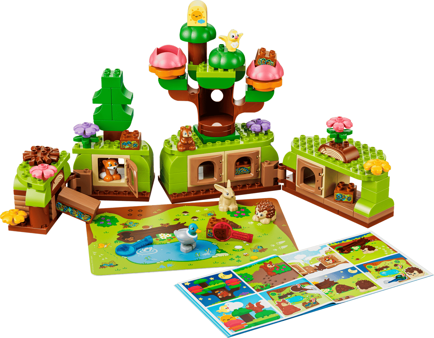 10480 Duplo - Foresta esplorativa con animali selvatici