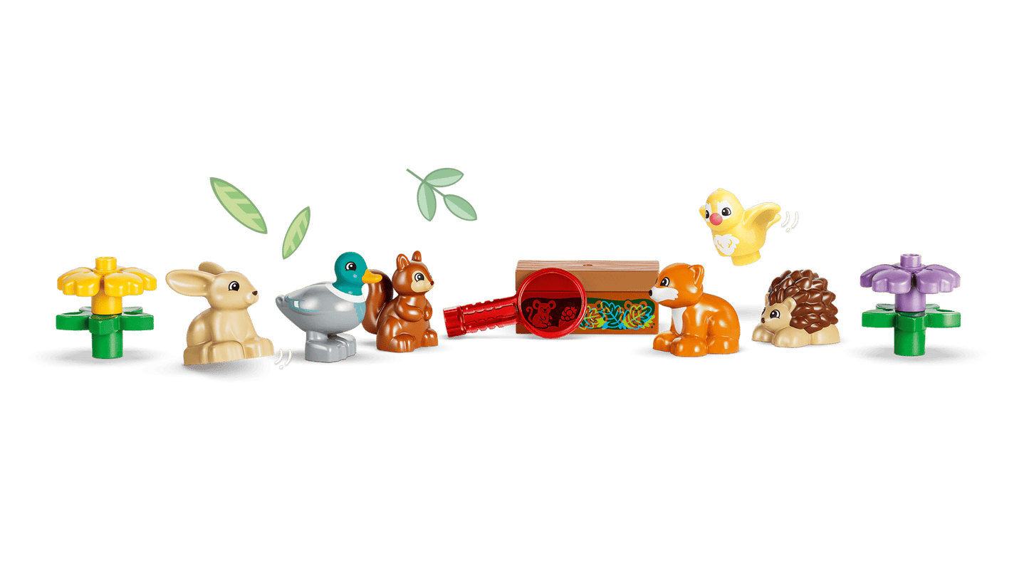 10480 Duplo - Foresta esplorativa con animali selvatici