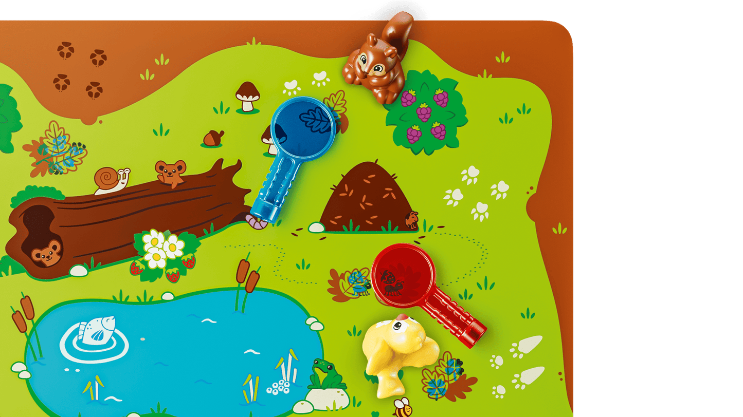 10480 Duplo - Foresta esplorativa con animali selvatici