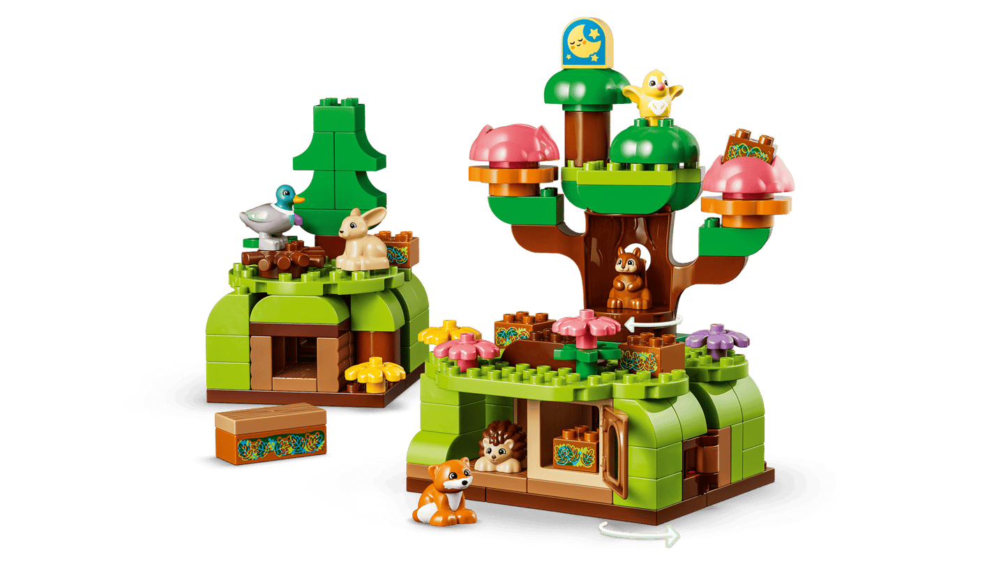 10480 Duplo - Foresta esplorativa con animali selvatici