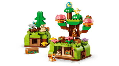 10480 Duplo - Foresta esplorativa con animali selvatici