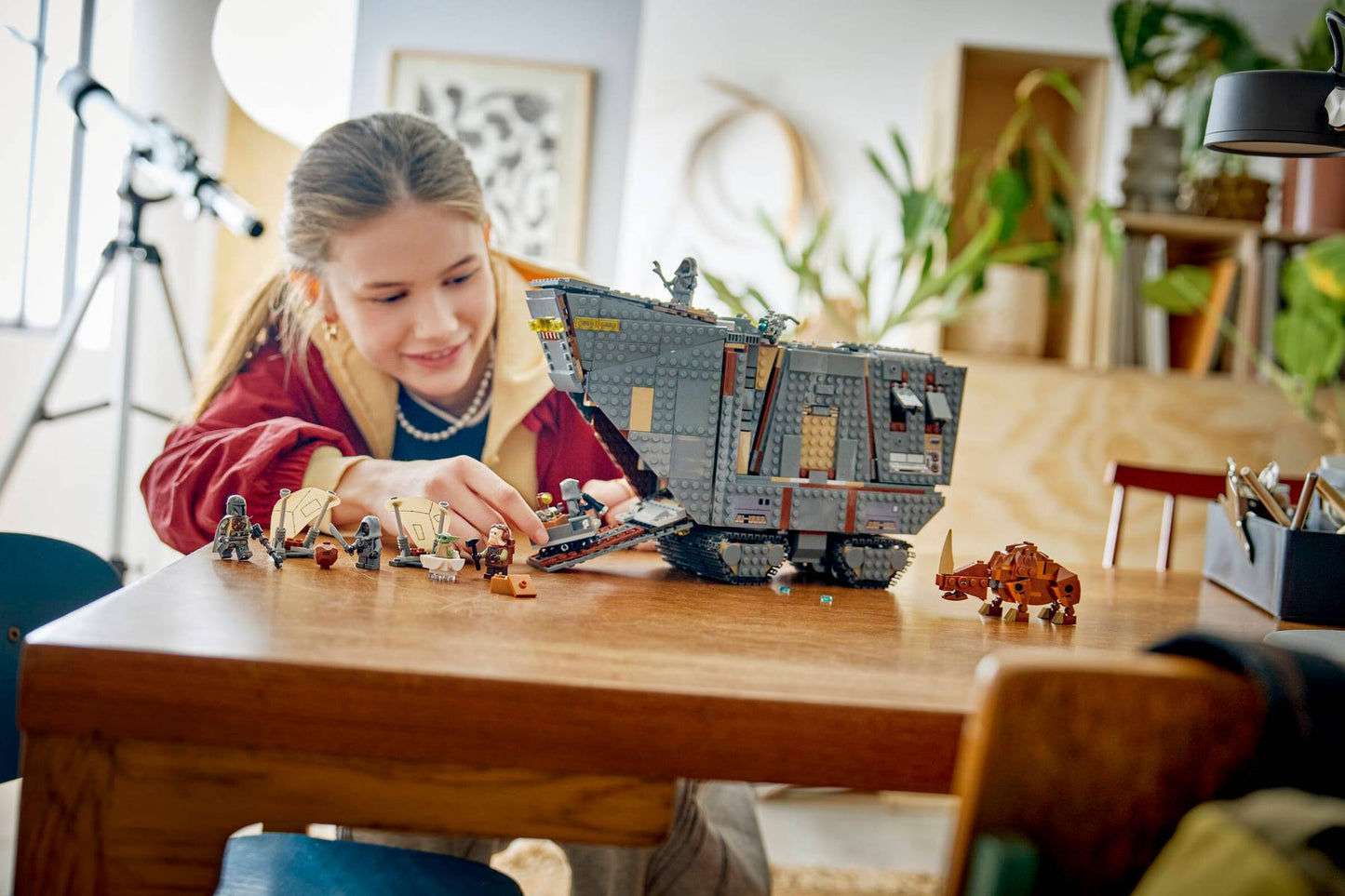 DISPONIBILE DA AGOSTO 2026 - 75453 LEGO Star Wars - Sandcrawler™ e Mudhorn Offworld