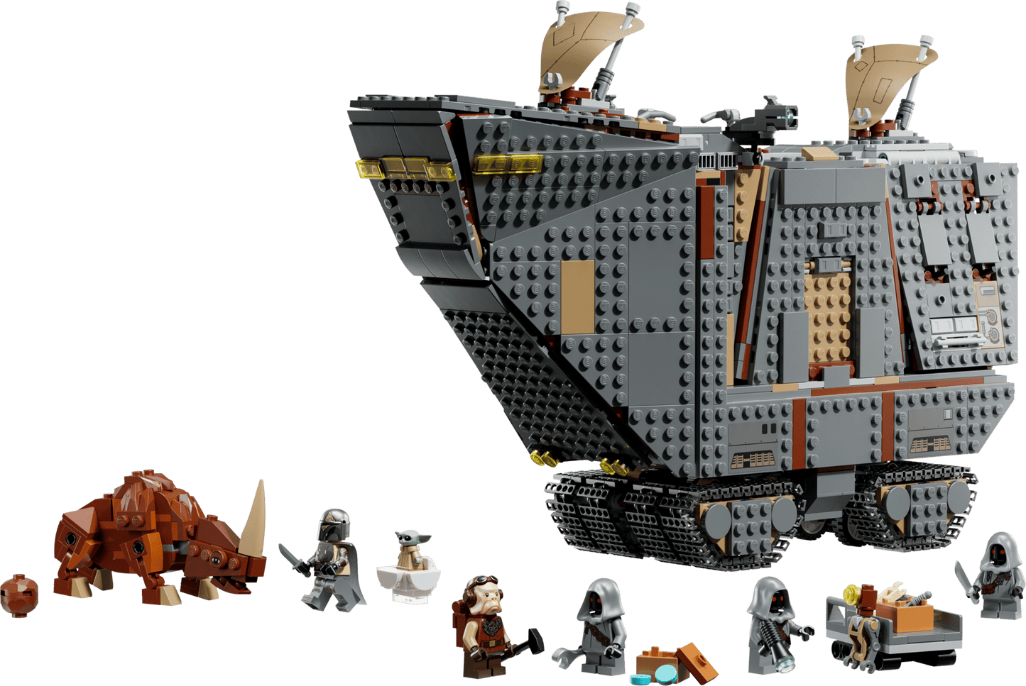 DISPONIBILE DA AGOSTO 2026 - 75453 LEGO Star Wars - Sandcrawler™ e Mudhorn Offworld
