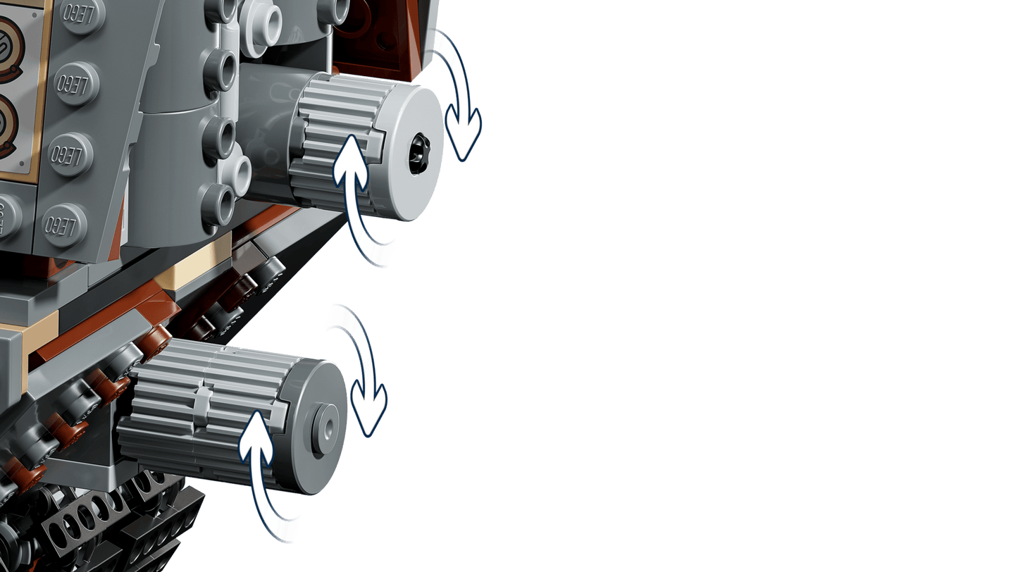 DISPONIBILE DA AGOSTO 2026 - 75453 LEGO Star Wars - Sandcrawler™ e Mudhorn Offworld