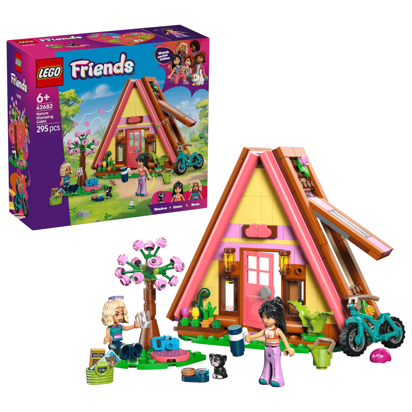 DISPONIBILE DA GIUGNO 2026 - 42682 LEGO - Friends - Cabina glamping nella natura