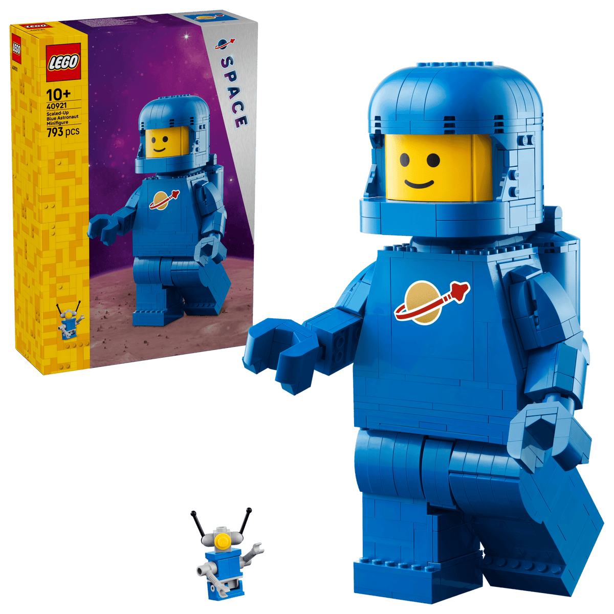 40921 ESCLUSIVA LEGO Minifigures - Grande minifigure di astronauta blu