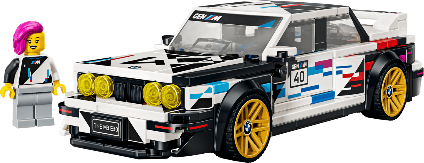 DISPONIBILE DA AGOSTO 2026 - 77263 LEGO Speed Champions - BMW M3 (E30)