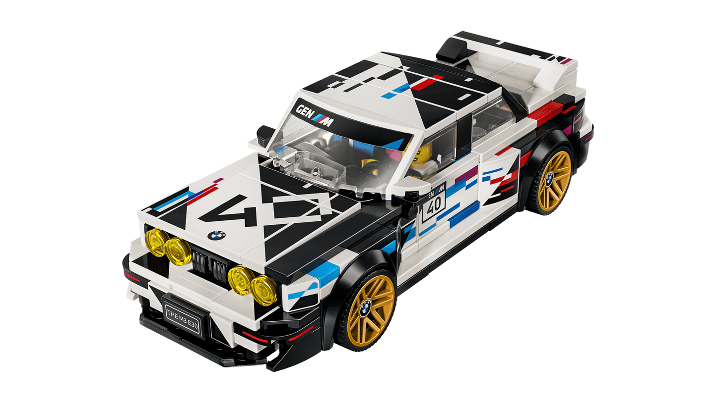 DISPONIBILE DA AGOSTO 2026 - 77263 LEGO Speed Champions - BMW M3 (E30)