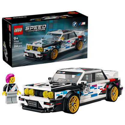 DISPONIBILE DA AGOSTO 2026 - 77263 LEGO Speed Champions - BMW M3 (E30)