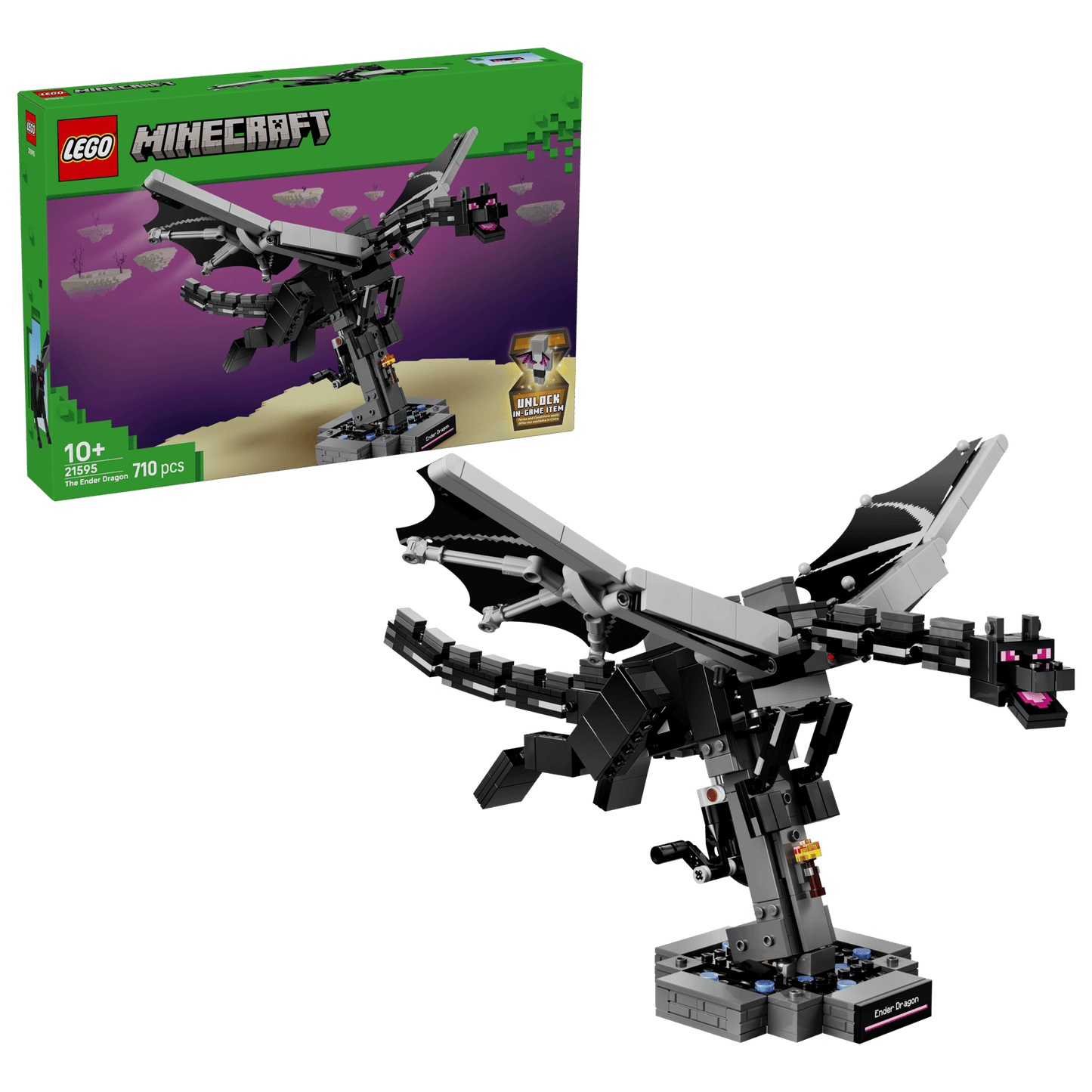 DISPONIBILE DA GIUGNO 2026 - 21595 LEGO Minecraft - Drago dell'End