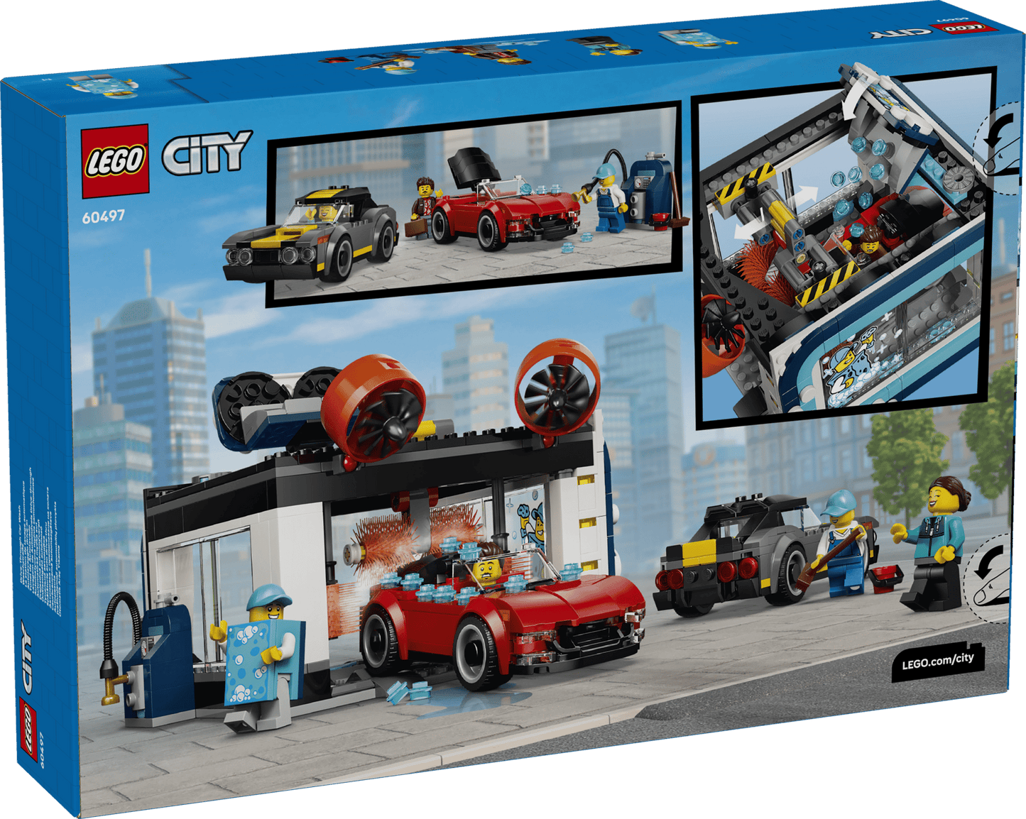 DISPONIBILE DA GIUGNO 2026 - 60497 LEGO City - Autolavaggio drive-in