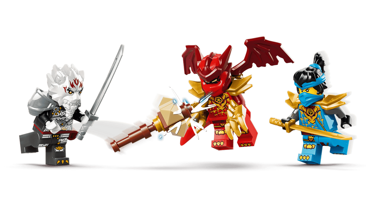 DISPONIBILE DA GIUGNO 2026 - 71863 LEGO Ninjago - Zilvar e Grimtak la Bestia Drago