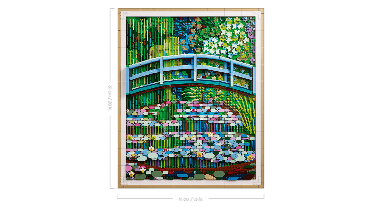 DISPONIBILE DA MAGGIO 2026 - 31220 LEGO Art - Claude Monet - Lo stagno delle ninfee